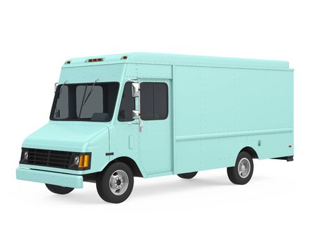 Delivery Van Isolatedの写真素材