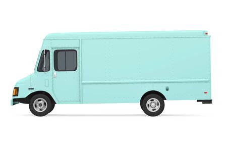 Delivery Van Isolatedの写真素材