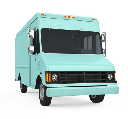 Delivery Van Isolatedの写真素材