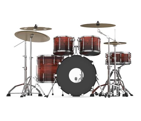Drum Kit Isolatedの写真素材