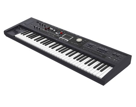 Keyboard Piano Isolatedの写真素材