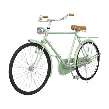 Retro Bicycle Isolatedの写真素材