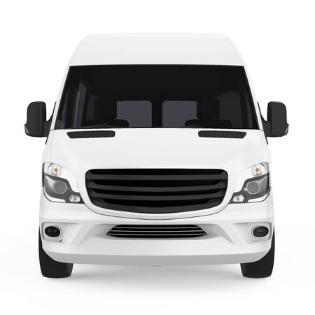 Delivery Van Isolatedの写真素材