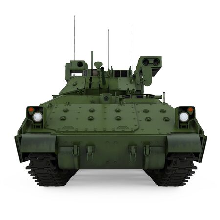 Military Tank Isolatedの写真素材