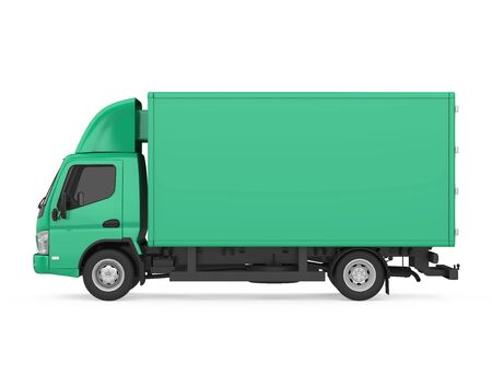 Delivery Van Isolatedの写真素材