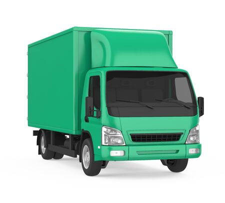 Delivery Van Isolatedの写真素材