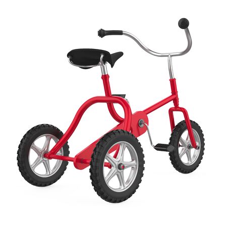 Kids Tricycle Isolatedの写真素材