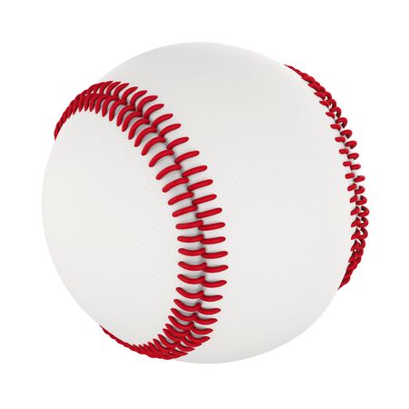 Baseball Ball Isolatedの写真素材