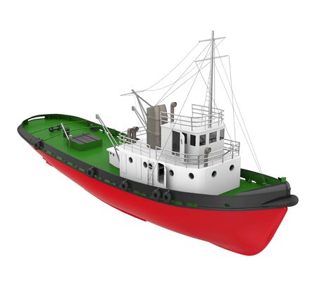 Tugboat Isolatedの写真素材