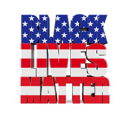 Black Lives Matter Sign Isolatedの写真素材