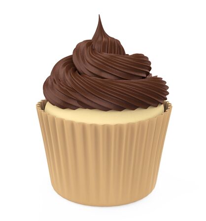 Cupcake Isolatedの写真素材