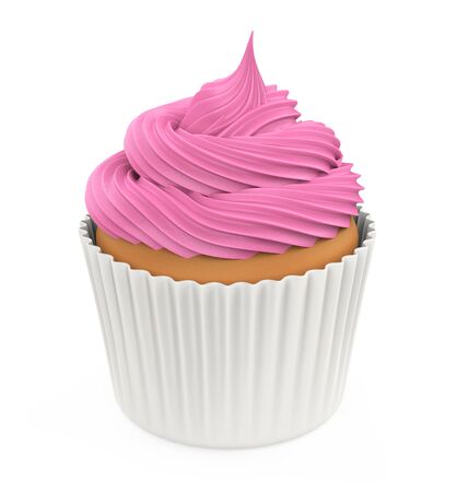 Cupcake Isolatedの写真素材