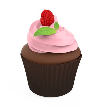 Cupcake Isolatedの写真素材