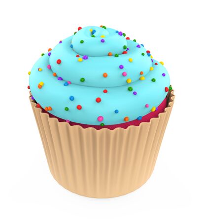 Cupcake Isolatedの写真素材