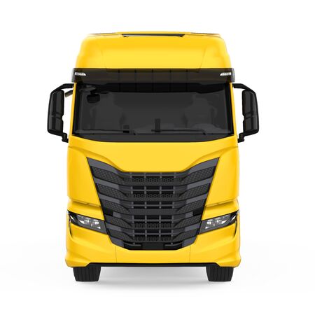 Container Truck Isolatedの写真素材