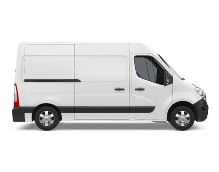 Delivery Van Isolatedの写真素材