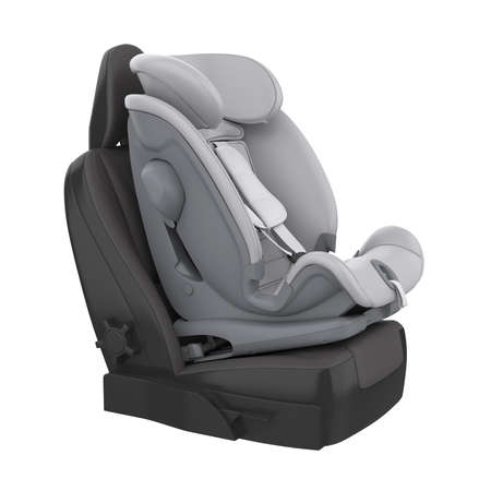 Baby Car Seat Isolatedの写真素材