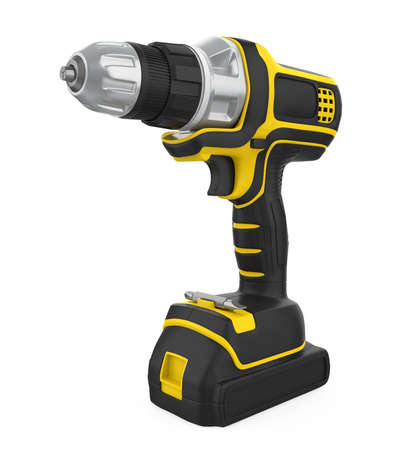 Cordless Drill Isolatedの写真素材