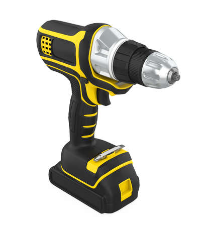Cordless Drill Isolatedの写真素材