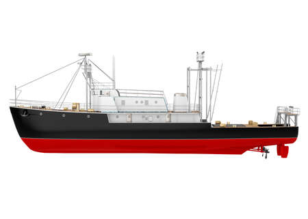 Passenger Ship Isolatedの写真素材