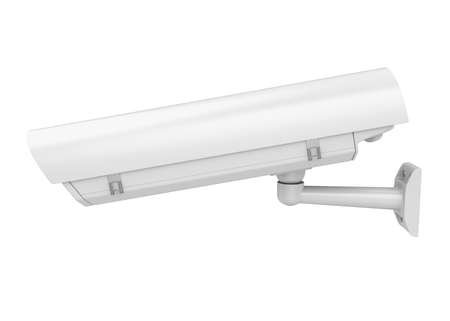 Surveillance CCTV Security Camera Isolatedの写真素材