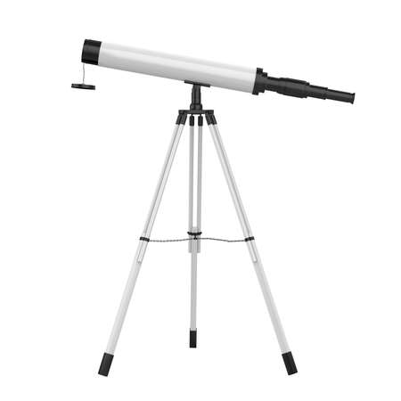 Telescope Isolatedの写真素材