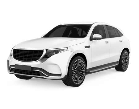 SUV Car Isolatedの写真素材