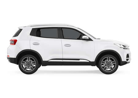 SUV Car Isolatedの写真素材