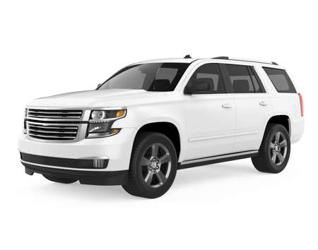 SUV Car Isolatedの写真素材