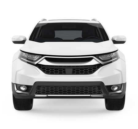 SUV Car Isolatedの写真素材