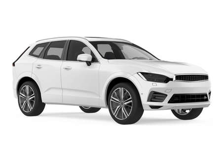 SUV Car Isolatedの写真素材