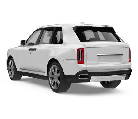 SUV Car Isolatedの写真素材