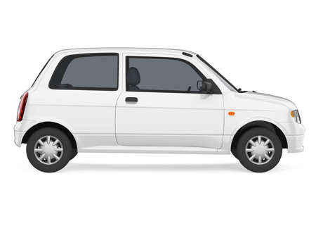 Car Hatchback Isolated background.の写真素材