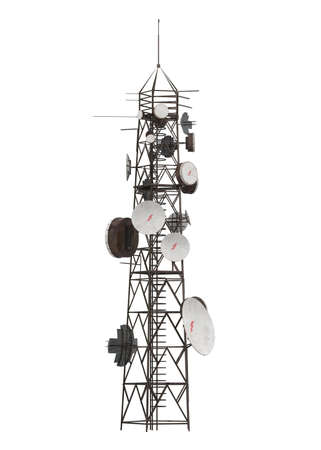 Communication Tower Isolated