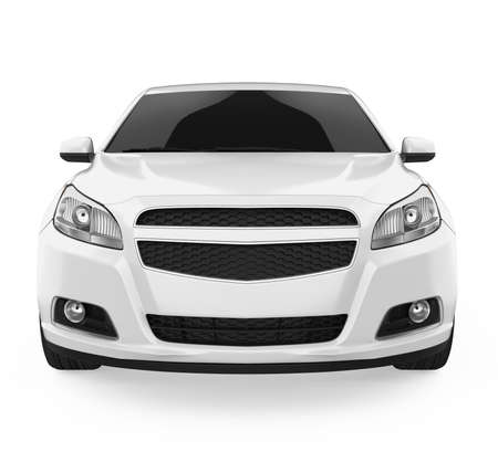 Sedan Car Isolatedの写真素材
