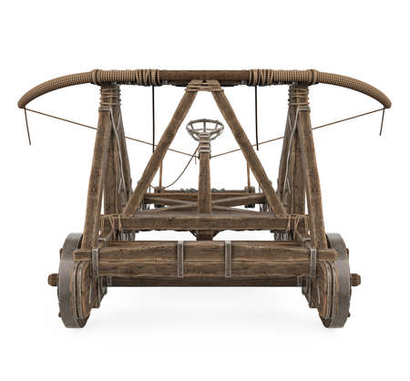 Roman Catapult Isolatedの写真素材