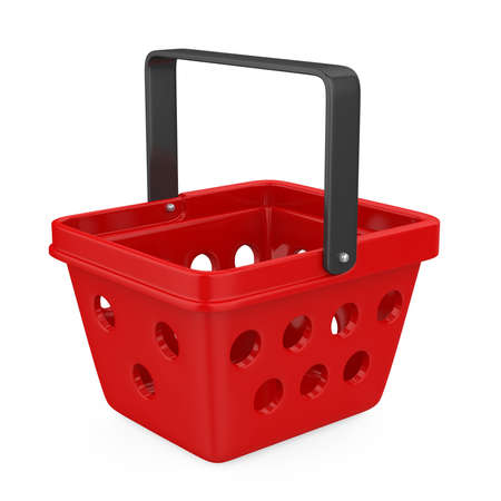 Shopping Basket Isolatedの写真素材