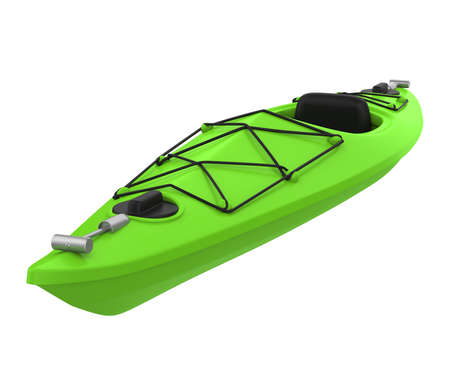 Kayak Isolatedの写真素材