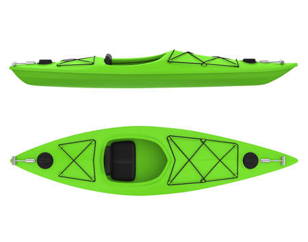 Kayak Isolatedの写真素材