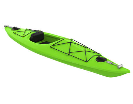 Kayak Isolatedの写真素材