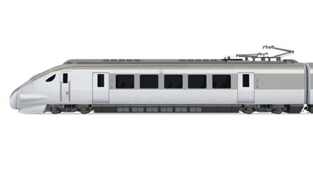 High Speed Train Isolatedの写真素材