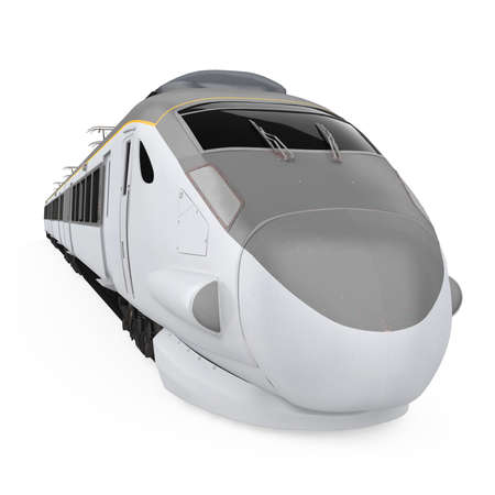 High Speed Train Isolatedの写真素材