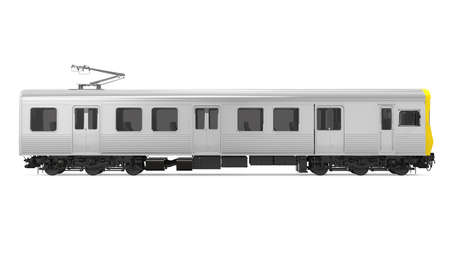 Subway Car Isolatedの写真素材
