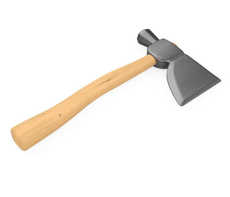 Hand Hatchet Isolatedの写真素材