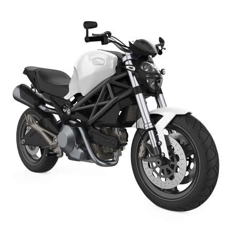 Sport Motorcycle Isolatedの写真素材