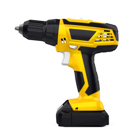 Cordless Drill Isolatedの写真素材