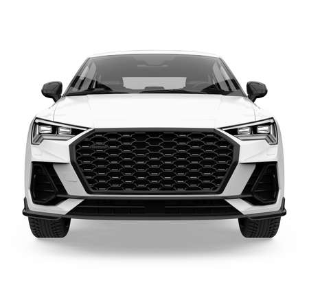 SUV Car Isolatedの写真素材