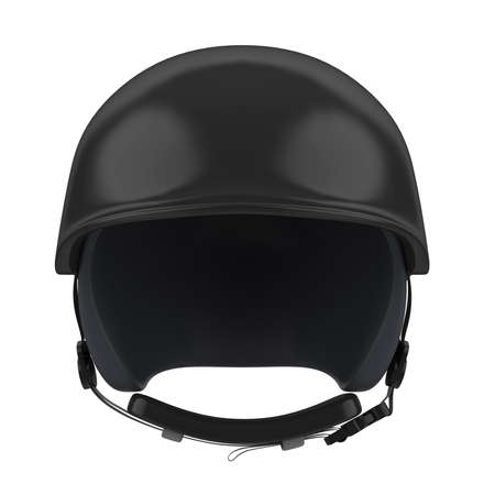 Horse Riding Helmet Isolatedの写真素材