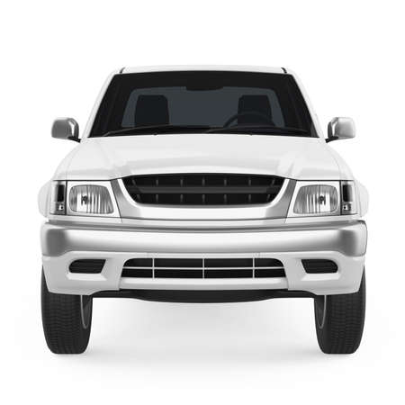 Pickup Truck Isolatedの写真素材
