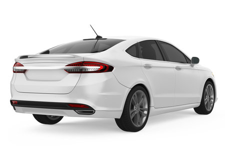 Sedan Car Isolatedの写真素材